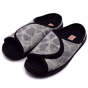 SUPERLI 2023 Available Womens Diabetic Sandals-Adjustable Width Arthritis Edema Shoes