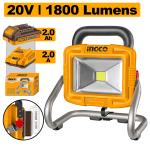 INGCO 20V CORDLESS LED WORK LIGHT | FLOODLIGHT | CWLI20258 CWLI2025