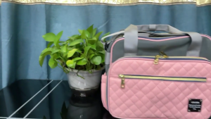 Portable Nappy Backpack Case Organiser Bag with Adjustable Strap and Spacious Multiple Compartments for Travel Daily