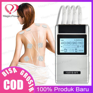 Alat Pijat Elektrik / Mesin Therapy Pijat Akupuntur Digital / Mesin pemijat otot elektrik tens emas Alat pijat terapi listrik refleksi akupuntur electric massage