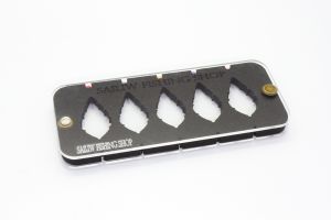 ทุ่นตกกุ้งใบไม้ SET 5 ใบ กล่องโชว์ทุ่นตกกุ้ง สวยงาม Nes 2023 (เก็บเงินปลายทางได้)