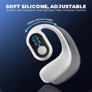 Mochoe COD Headset single W6 Earphone All tipe Wireless Brandid Murah OWS Hifi Stereo Sound