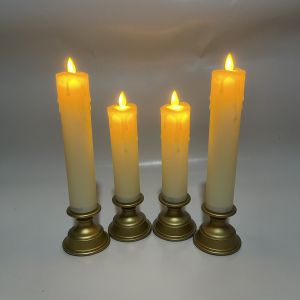 NẾN ĐIỆN-ĐÈN CẦY ĐIỆN Tử KÈM CHÂN NẾN TRANG TRÍ