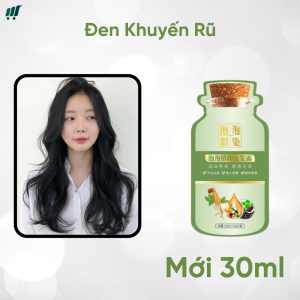 Hộp Dầu Gội Phủ Bạc BUBBLE Hàn Quốc Thảo Dược Nhân Sâm Phủ Tóc Đều Màu Tóc Bóng Mượt Chắc Khoẻ Không Xơ Rối Hương Thơm Dịu Nhẹ Bền Màu Tóc Thành Phần Thảo Dược An Toàn Cho Da Đầu Không Lo Gầu Ngứa Không Rát Da Đầu Không Đen Da Dầu | Moska