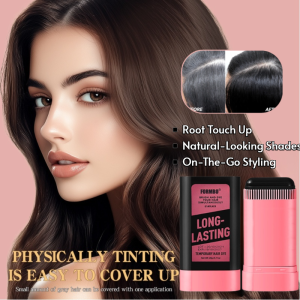 [Covering Gray Hair/Not Damaging Hair] Natural Plant Hair Styling Stick Disposable Hair Dye Comb And Dye Synchronous Hair Dye Stick Hair Styling Stick Efficient Stain Dyeing Stick Hair Colour Stick Gray Hair Cover Stick
