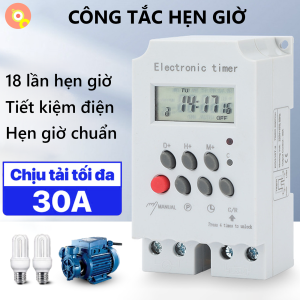 Bộ Timer Hẹn Giờ Thông Minh KG316T-II Tắt Mở Tự Động Chuẩn Công Nghiệp Công Suất Lớn Màn LCD Dễ Nhìn