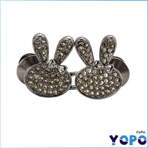 YoPo Fashion Rabbit Shape Tighten Waist Buckle Pins Waist Clip Adjustable Snap Detachable 1 Set