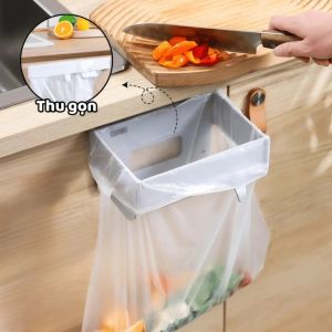 GIÁ ĐỠ TÚI RÁC CAO CẤP COMBO 2 CÁI GẤP GỌN ĐA NĂNG | KHUNG TREO TÚI RÁC NHÀ BẾP TINH TẾ
