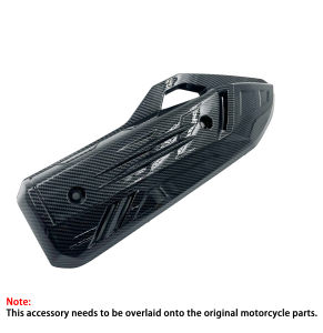 For HONDA PCX160 Exhaust Pipe Cover Decorator（Long） CLICK160 Accessories  CLICK 160  PCX160 PCX125 Accessories  VARIO160 Accessories Motorcycle Accessories