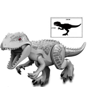NALANILI Plastic Dinosaur Building Blocks Full Size Multicolor Tyrannosaurus Rex Model  Assemble Dino World Kids Gift