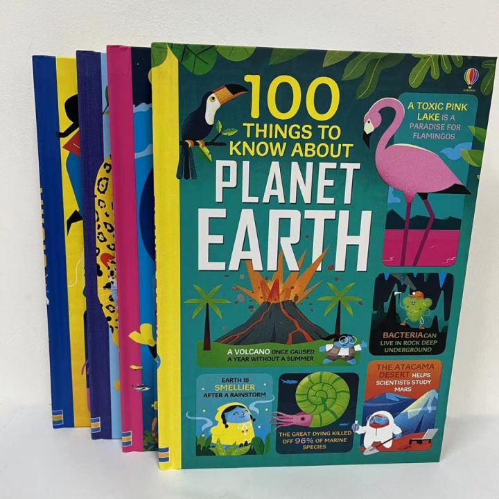 4 Books/Set 100 Things to Know About Complete Set English