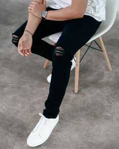 Celana Sobek Pria: Celana Jeans Sobek & Skinny Jeans Sobek