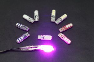 HARGA GROSIR ! 2 Pcs & 4 Pcs Lampu Sen Sein Jely Diam T10 6 LED Variasi Warna