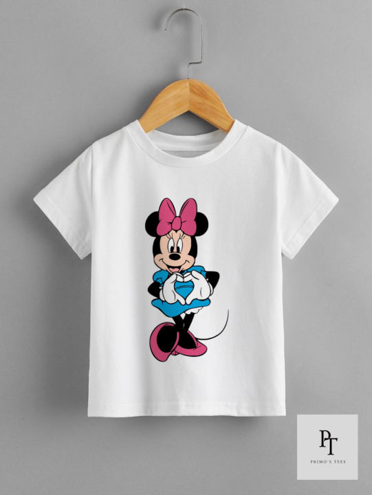 DISNEY MICKEY MINNIE MOUSE GOOFY DONALD AND DAISY DUCK TSHIRT FOR KIDS AND ADULTS Lazada PH