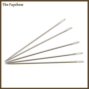 [The Fayshow] 25PCS ความแข็งสูงสแตนเลสตัดเย็บเข็มข้ามเย็บผ้าเข็ม