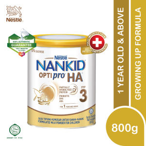 NANKID OPTIPRO® HA® 3 800g Partialy Hydrolysed Growing Up Milk For Children 1-3 years and Above