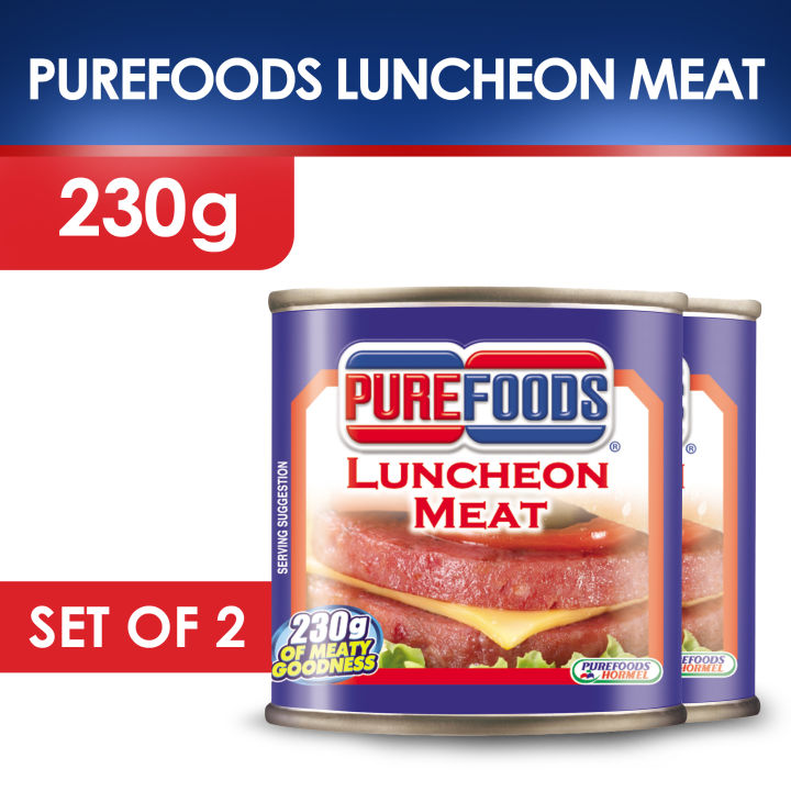 Purefoods Luncheon Meat (230g) Set of 2 | Lazada Philippines