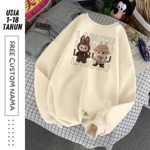 Sweater Hoodie Anak Perempuan Laki Laki Lucu Kekinian 1 2 3 7 10 12 13 Tahun Import Korean Style