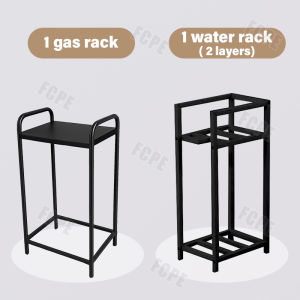 FCPE Gas Stove Stand Kitchen Heavy Duty Kitchen Organizer Stove Stand /Gas Rack / for Double Burner