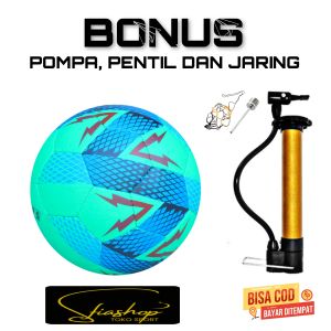 Bola sepak ORTUSEIGHT size5/bola kaki ukuran besar bonus pompaan jaring&pentil