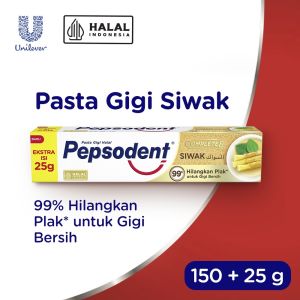 Pepsodent Pasta Gigi Siwak & Mint 150+25 g
