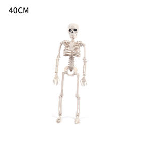40cm/90cm Joints Adjustable Skeleton Halloween Horror Ornament Human Skeleton Frame