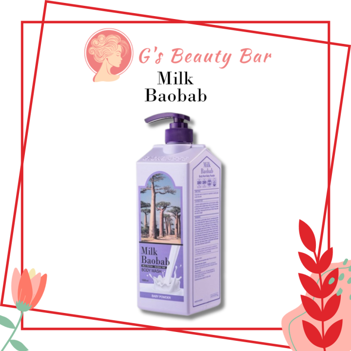 Milk Baobab Body Wash Baby Powder 1000ml Milk Baobab Body Wash