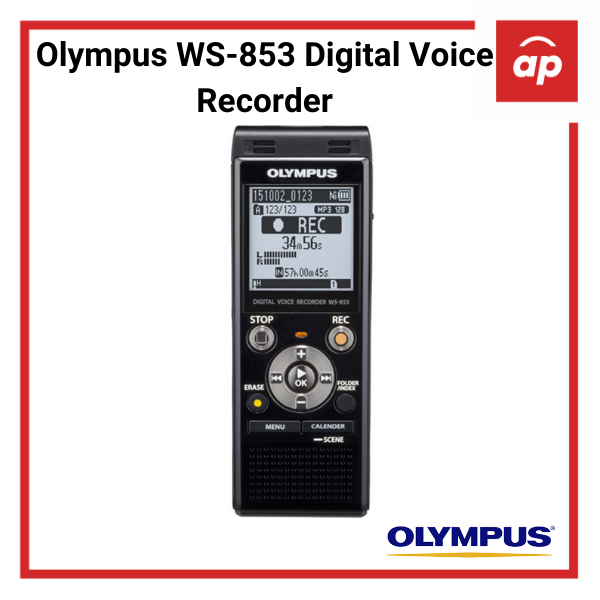 Olympus WS853 (WS853) Digital Voice Recorder Lazada Singapore