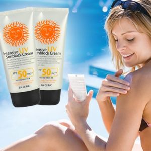 Kem Chống Nắng 3W Clinic Intensive UV Sunblock Cream SPF 50 PA+++ 0ml