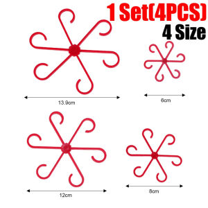 4 Sizes Plant Stem Bracket 6 Hook Monstera Leaf Support Garden Fixing Clips Plant Vine Alocasia Monstera Support Stem Holders