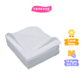 Khăn gạc sữa 4 lớp Animo T2111_NBA001 (25x28cm,10 cái). 