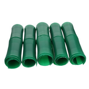 5Pcs Artificial Bamboo Tube Decor Plastic Simulated Bamboo Adornment Tube DIY Pipe Decor Cover