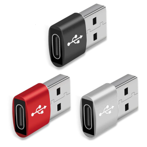 Metal USB C Type C Male to USB 3.0 Female OTG Data Sync Data & Charging Converters Adapter for Cameras Phones Laptops