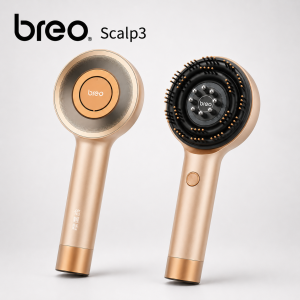 🌸Wireless Fluffy Comb Scalp Massager Scalp 3 Automatic Massage Comb Infrared Hair-Strengthening Comb Head Massage