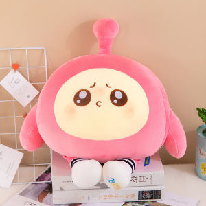 Eggy Party Doll Cute Soft Stuffed Toys Patung Kanak Birthday Gift Present Boyfriend Girlfriend 蛋仔派对可爱蛋仔娃娃