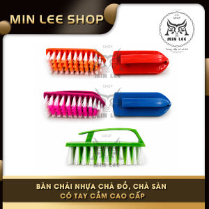 Bàn chải nhựa chà đồchà sàn có tay cầm cao cấp