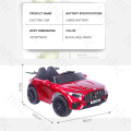 Electric Car for Kids Remote Control Car with Lights and Music Children's Rechargeable Electric Vehicle Ride on 4 Wheels. 