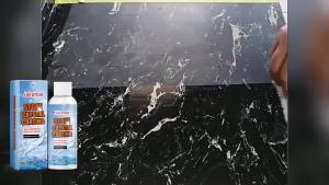 Jakehoe Stone Polishing and Gloss Enhancer Kitchen quartz stone tile countertop scratch cleaner and stain brightener