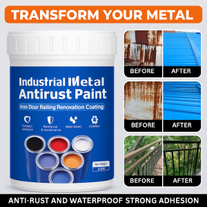 Waterborne metal paint industrial paint coating
