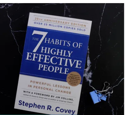 【COD】The 7 Habits 7 Humans Very Effective Habits - 7 Stephen R Covey Paper Bookpaper Free gift