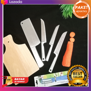 PROMO (FREE ONGKIR) PISAU DAPUR TAJAM | PISAU SET | PISAU STAINLESS GAGANG ALUMUNIUM COR | PISAU SET 4 PCS MURAH TAJAM | PISAU CACAH DAGING | PISAU KUPAS BAWANG| PISAU BUAH | PISAU STAINLESS TERMURAH