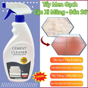 Chai Tẩy Rửa Cặn Xi Măng Đa Năng CEMENT CLEANER 500ML - Làm Sạch Ố Vàng Nấm Mốc Sân Sàn Tường Vết Bẩn Trên Kính