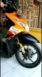 Cover Shock Depan USD Full Upside Down Honda Beat