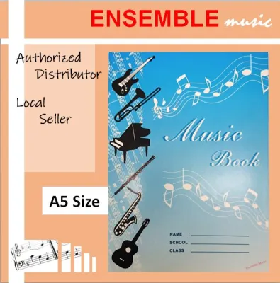 Music Manuscript Book A5