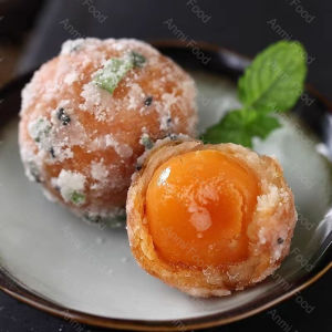 2pc Egg Yolk Crisp Anti-Sand Salted Egg Yolk Snacks Pastry