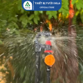 Combo 10 Bộ béc tưới phun mưa G5 cải tiến có ngàm chặn kèm phụ kiện, béc tưới cây ăn quả rau màu. 
