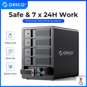 ORICO 95 Series 2Bay 4Bay 5Bay External Hard Drive 3.5 Inch USB3.0 HDD Docking Station Support RAID Mode Aluminum With 150W Internal Power Adaper