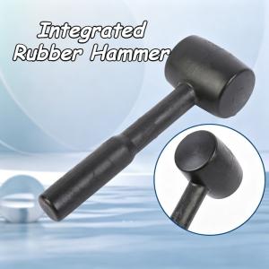 Integrated Rubber Mallet Durable Non Marring Hammer For Tile Installation And Woodworking Projects