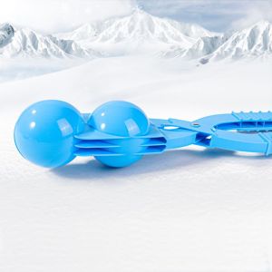 SIRENXI Giáo Dục Sớm Kẹp Hình Quả cầu tuyết vịt Thể thao Montessori Dụng cụ làm bóng tuyết trái tim tình yêu Di động Phi Hành Gia Đồ chơi mùa đông ngoài trời Trẻ em