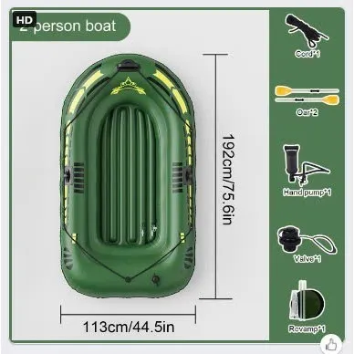 Thuyền Bơm Hơi Câu Cá Dã Ngoại- Xuồng Hơi Du Lịch Cho 2 Người tải trọng 150kg thuyền hơi cứu hộ xuồng bơm hơi câu cá